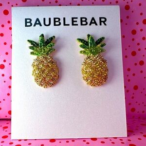 BaubleBar Looking Pine earrings NWT